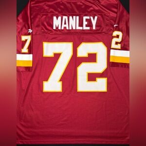 Washington Redskins Dexter Manley Reebok Throwback Football Jersey Size: 3XL